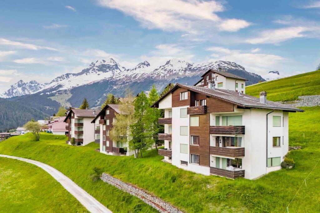 Apartmán Aussicht Mit Poolbereich In Skiregion Brigels *